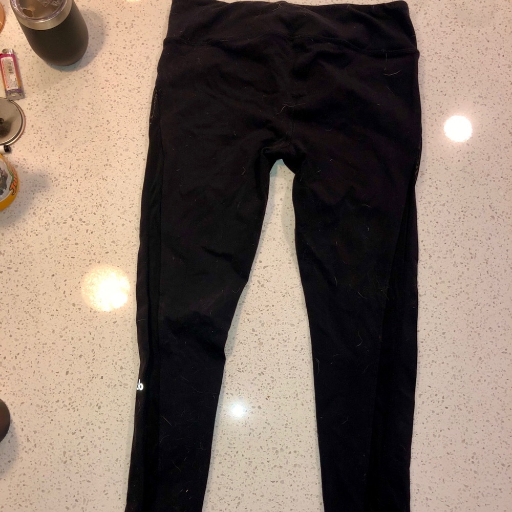 Black alo yoga leggings - NEVER WORN